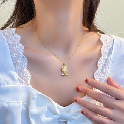 Steel Female Personality Trendy Clavicle Chain Necklaces