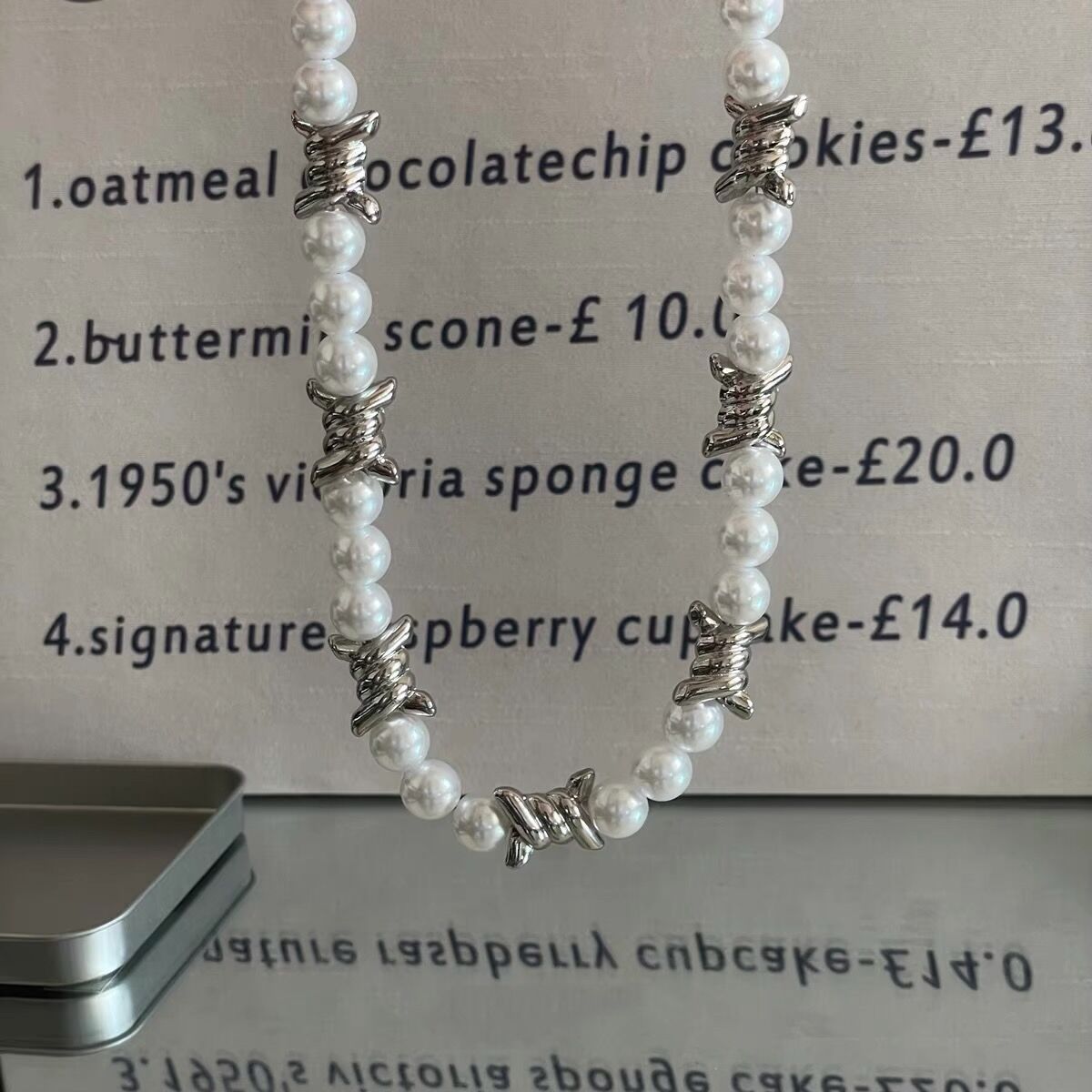 Pearl Hip Hop Style Boys Female Necklaces