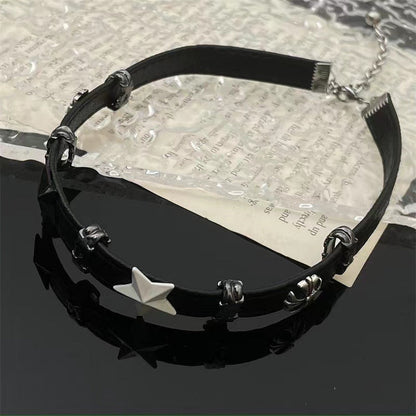 Black And White Two-color Collar Female Necklaces