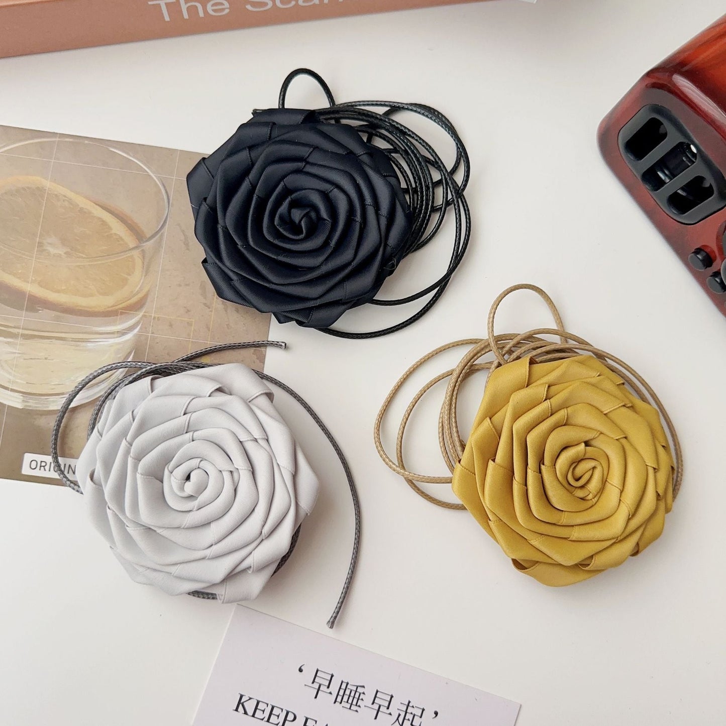 Collar Homemade Handmade Flower Strap Gorgeous Mix Necklaces