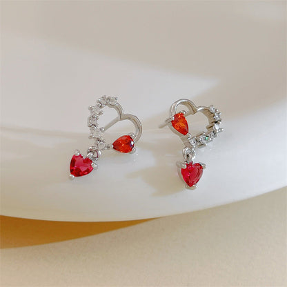 Trendy Niche Design Simple Cold Style High-grade Earrings