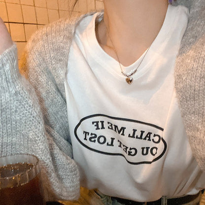 Women's Sier Heart Clavicle Chain Niche Sweet Necklaces