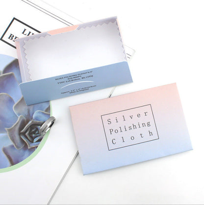 Bao Packing Box Handbag Sier Polishing Cloth Earrings