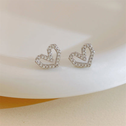 Trendy Niche Design Simple Cold Style High-grade Earrings