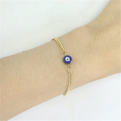 And Stylish Personality Trendy Eyeballs Accessories Metal Bracelets