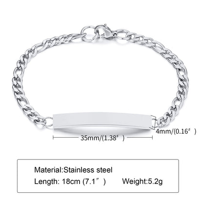 Steel Curved Female Titanium Korean Jewelry Bracelets
