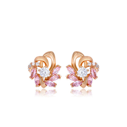 Jewelry Niche High-grade Flower Female Light Luxury Rings