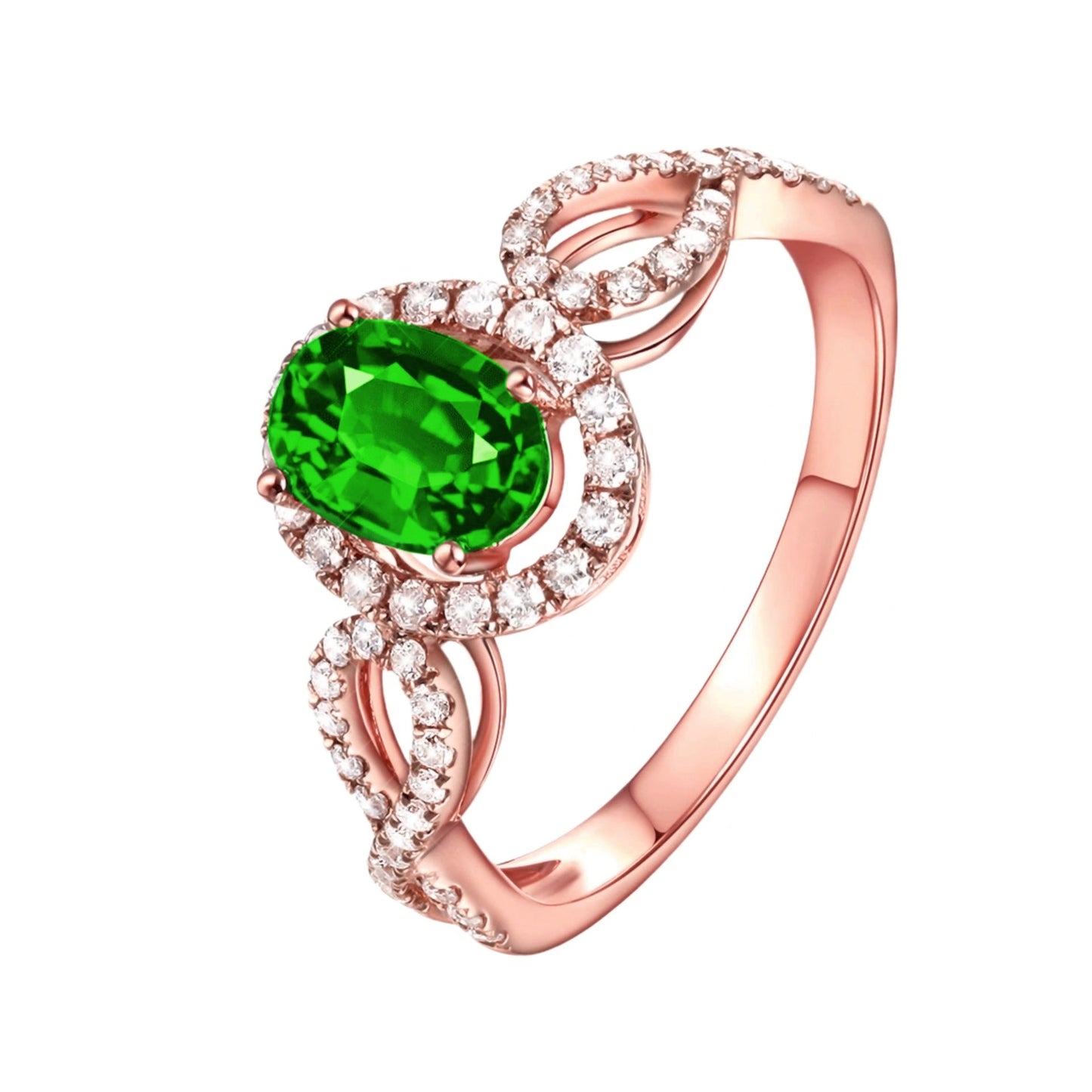 Live Imitation Natural Ruby Colored Gems Rings