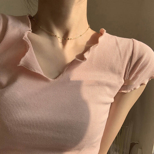 Women's Simple And Personalized Elegant Short Shining Star River Choker Necklaces