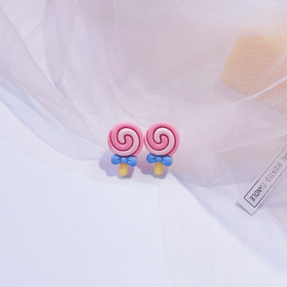 Cute Sweet Fun Simulation Food Personalized Earrings