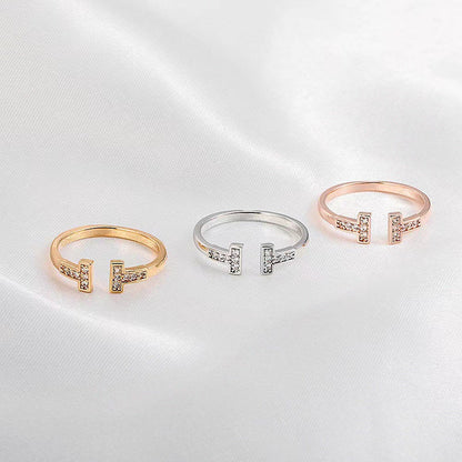 Affordable Luxury Pairs Open Couple Fashion Rings