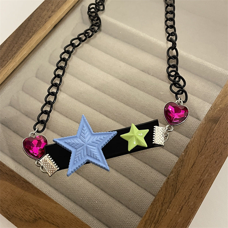 Chain Pin Little Devil Female Temperamental Necklaces