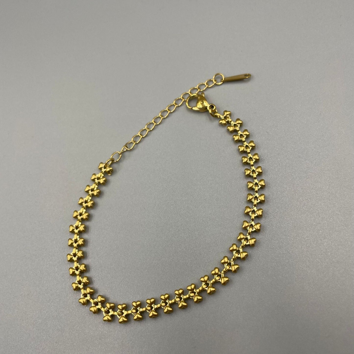 Women's Chinese Geometric Variety Stitching Titanium Steel Bracelets