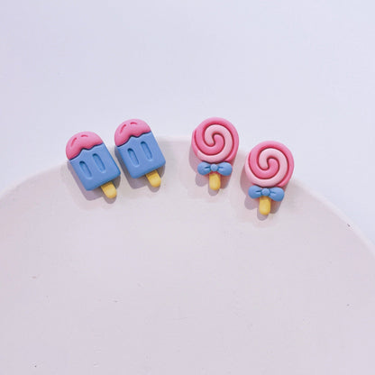 Cute Sweet Fun Simulation Food Personalized Earrings