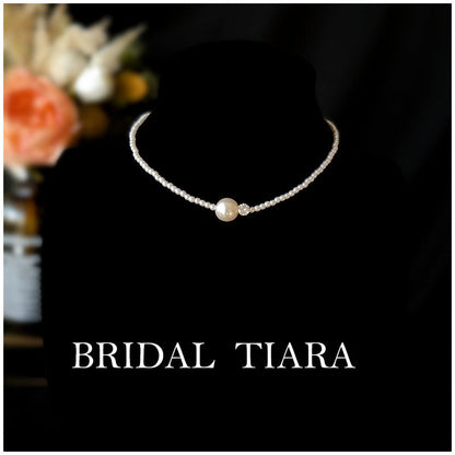 Korean Style Super Fairy Clavicle Chain Vintage Bridal Pearl Necklaces