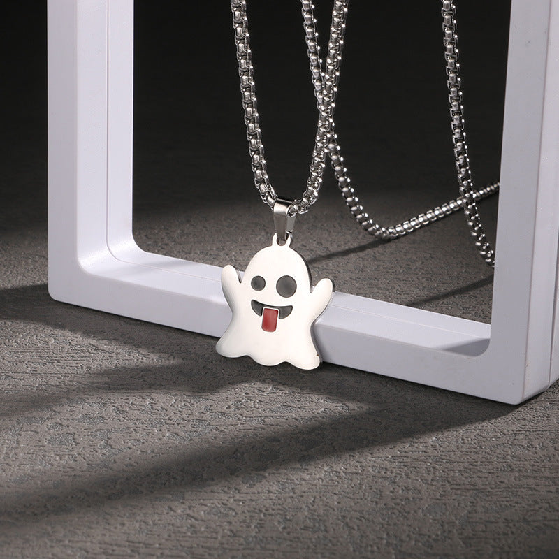 Style Funny Cool Sweater Chain Hip Necklaces