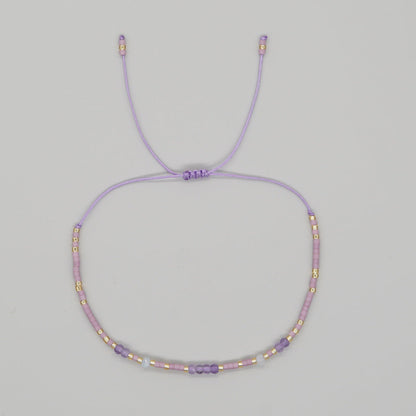 Women's Special Interest Light Luxury Style Personality Jewelry Colorful Bead Bracelets