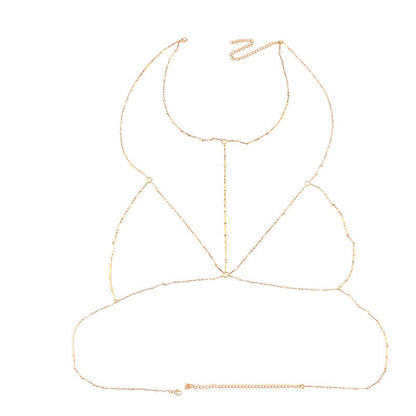 Sexy Neck Binding Ornament Copper Bead Necklaces