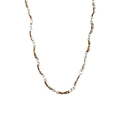 Small Pieces Of Sier Female Hip Necklaces