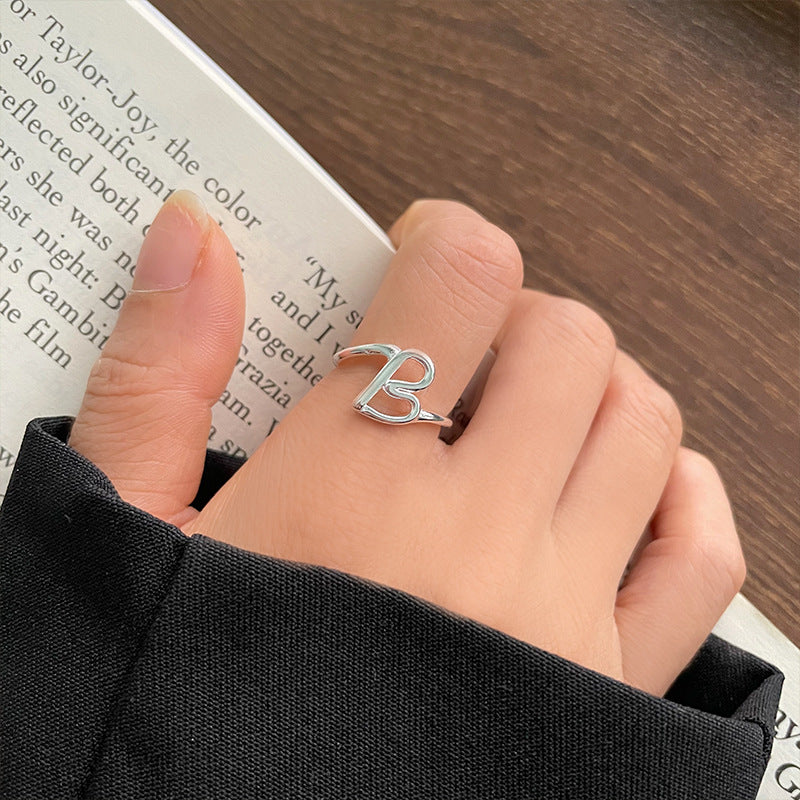 Personalized Cold Style Hand Jewelry Female Opening Rings