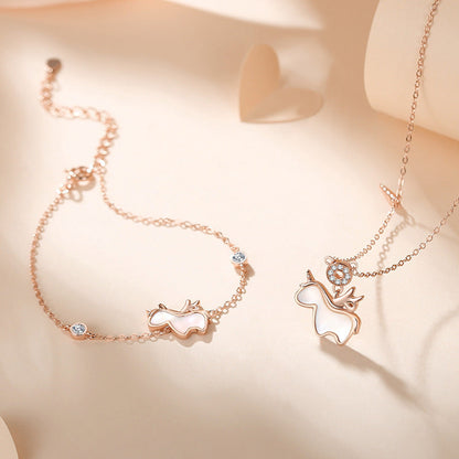 Unicorn Female Niche Cute Fashion Sweet Light Bracelets