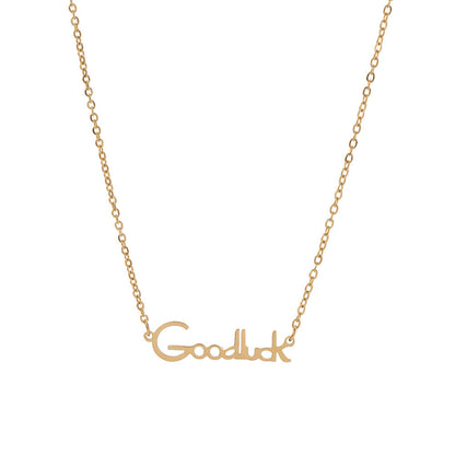 Stainless Steel Pendant Titanium Gold Plating Mother Necklaces