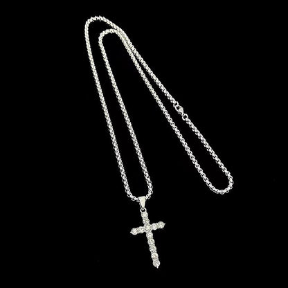Women's & Men's Diamond Cross For Trendy Personalized Hip Hop Necklaces