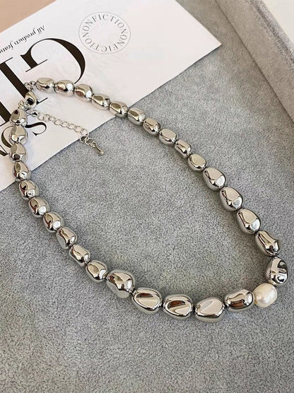 Irregular Freshwater Pearl Hip Hop Trendy Necklaces