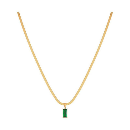 Female Summer Clavicle Chain Light Luxury Necklaces