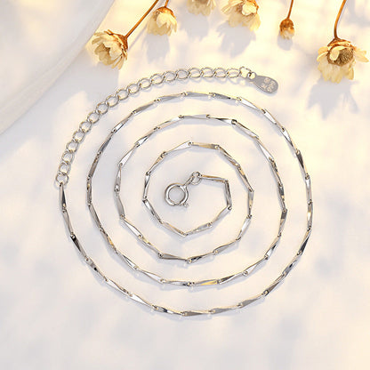 Copper Plated Pure Sier Melon Seeds Necklaces