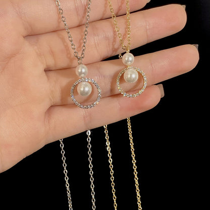 High-grade Micro Pendant Simple And Light Luxury Necklaces