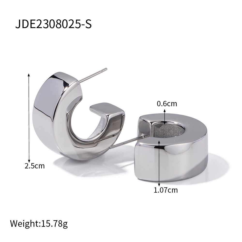 Steel Gold-plated Fashion Gold Stainless Shaped Rings