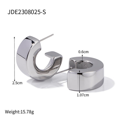 Steel Gold-plated Fashion Gold Stainless Shaped Rings