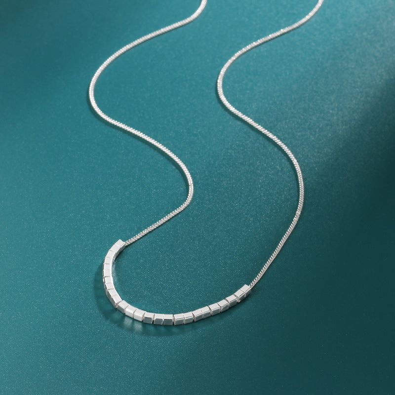 Sterling Sier Niche Design Cold Style Birthday Gift Necklaces