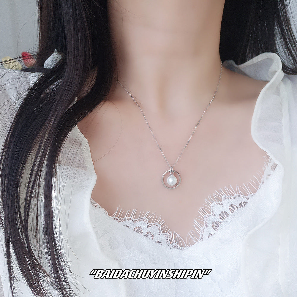 Women's And Circle Korean High-grade Geometric Clavicle Necklaces