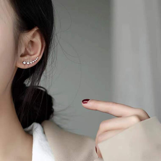 Exquisite Shiny Ear Female Affordable Luxury Earrings