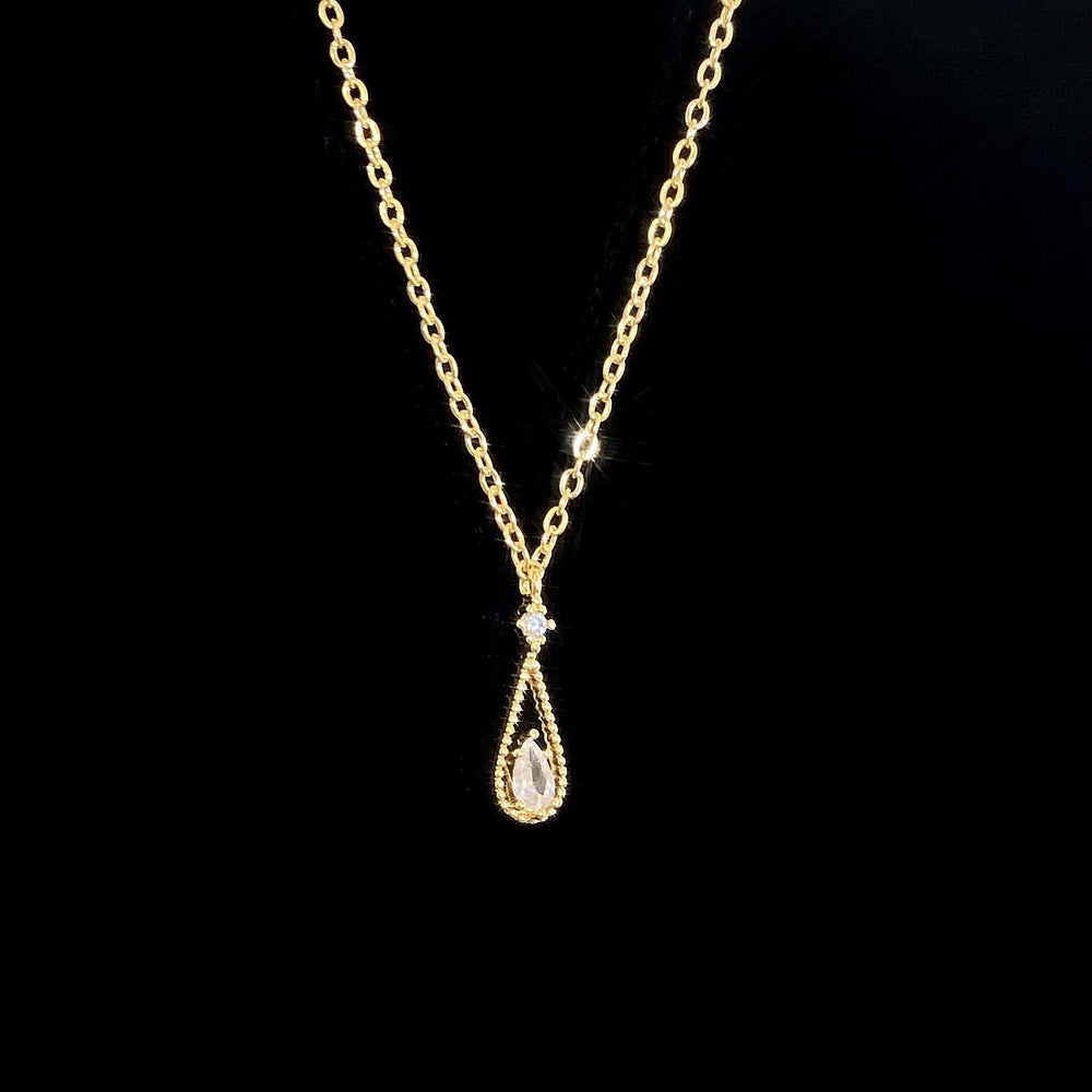 Women's Exquisite Super Fairy Design Water Drop Necklaces