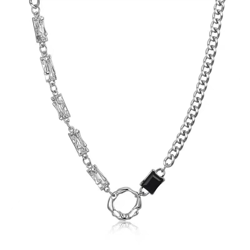 Men's Hop Pu Sweater Chain High Street Niche Necklaces