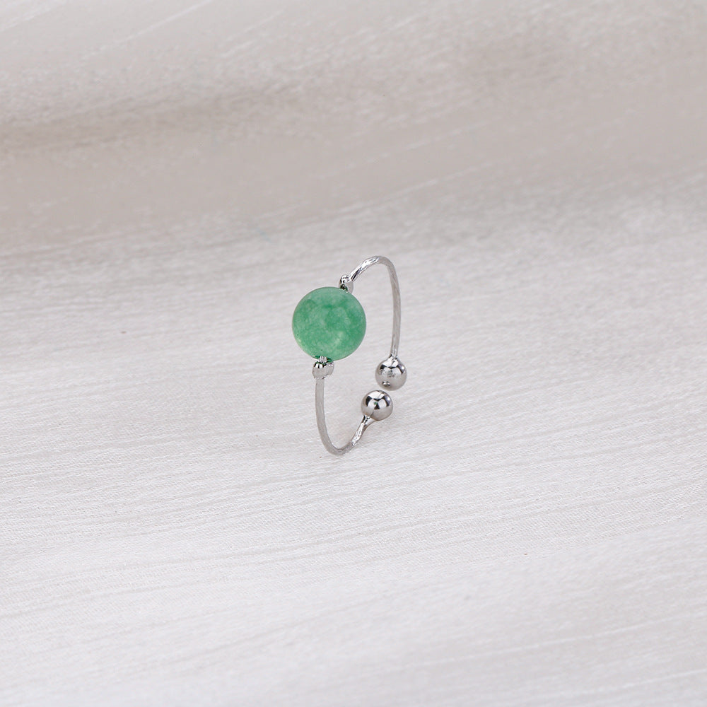 Finger Female Golden Atmosphere Shell Pearls Rings