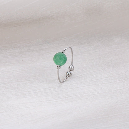 Finger Female Golden Atmosphere Shell Pearls Rings