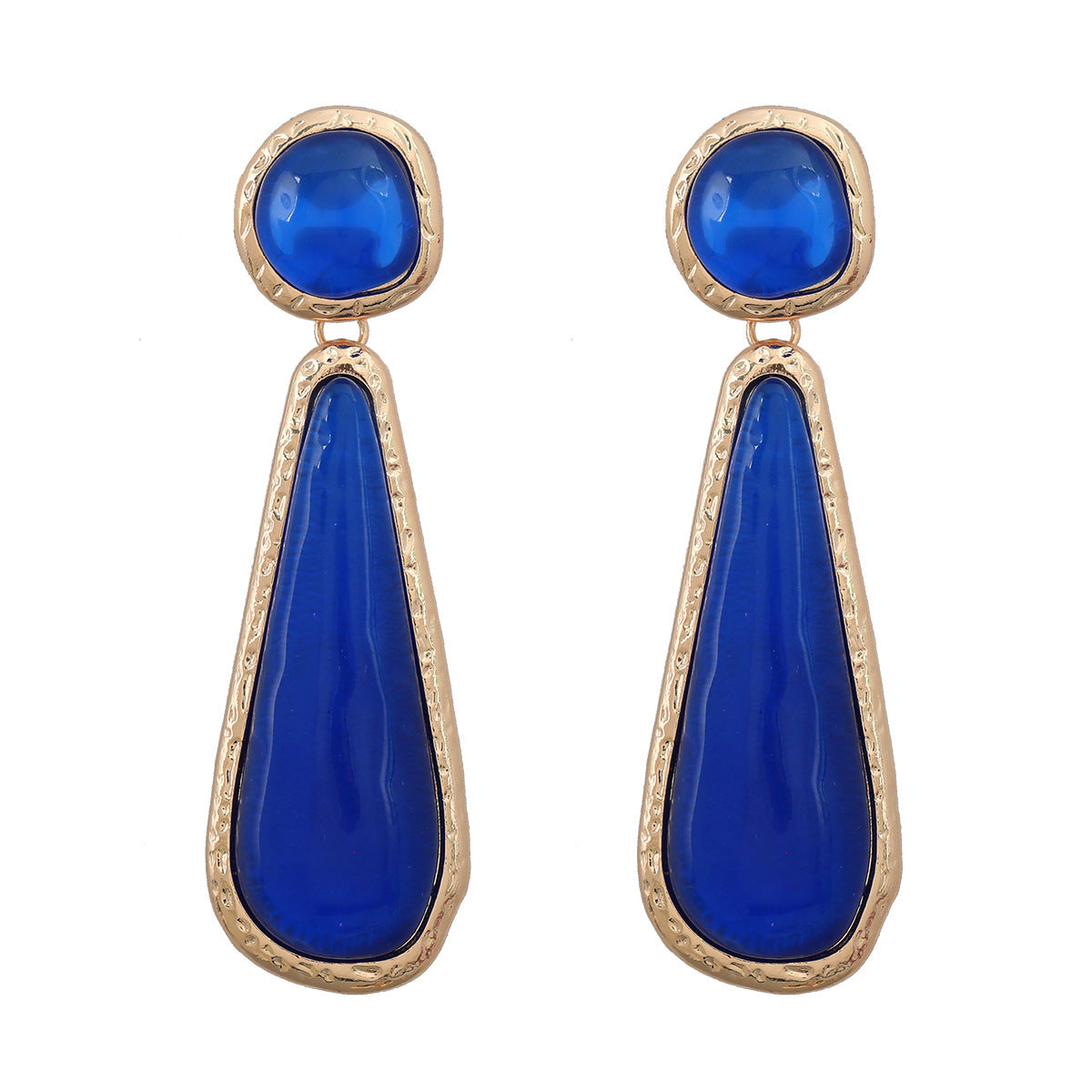 Women's Summer Alloy Drop-shaped Resin Geometric Party Earrings