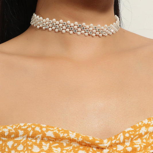 Women's Fashion French Retro Hepburn Style Pearl Necklaces