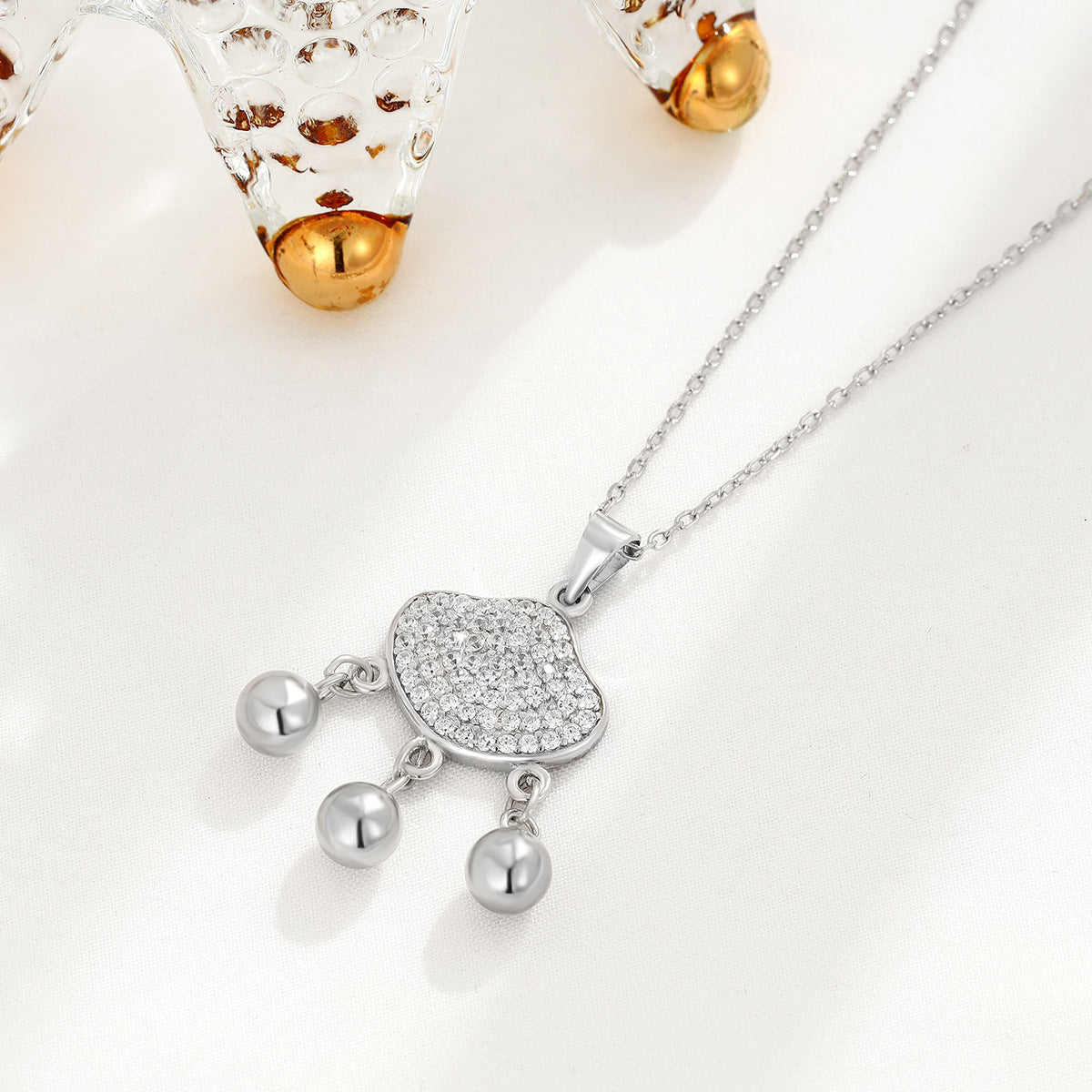 Women's Safety Lock Temperamental Minority High-grade Ornament Necklaces