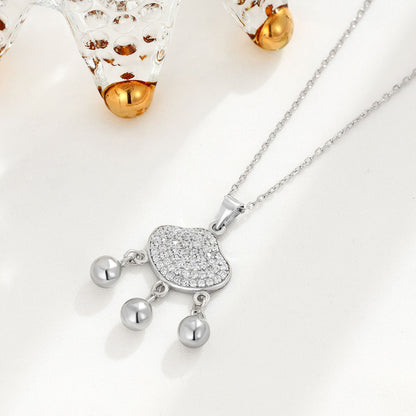 Women's Safety Lock Temperamental Minority High-grade Ornament Necklaces