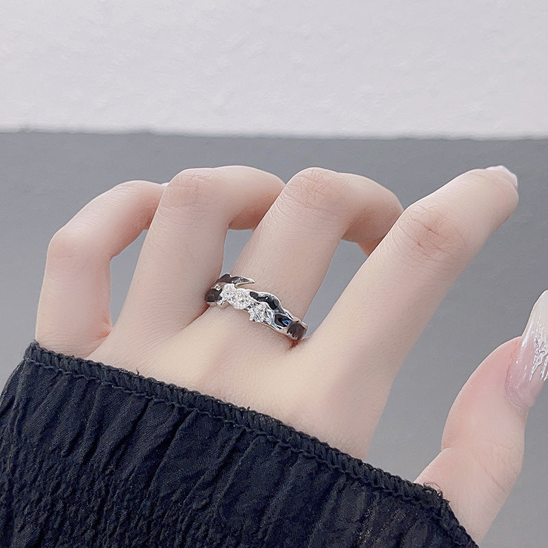 Women's & Men's & And Cold Wind Personality Sterling Sier Rings