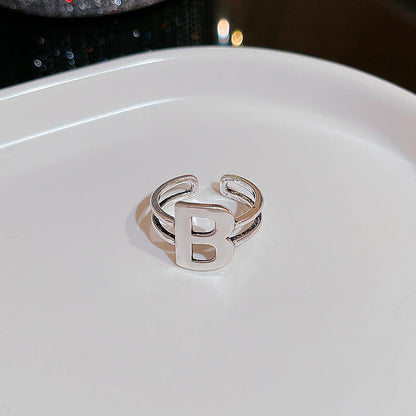 Wind Irregular Female Niche Design Simple Rings