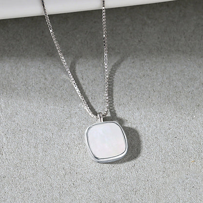 Women's Gold-plated Square Fritillary Lucky Clavicle Chain Simple Necklaces