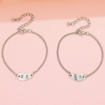 Love Good Friend Girlfriends Confidant Personality Bracelets