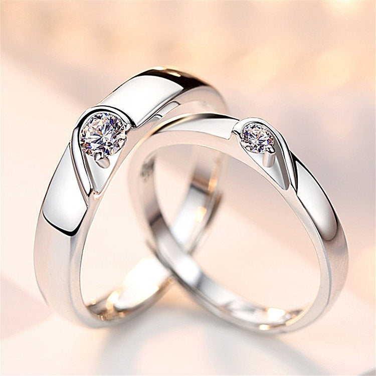Women's & Men's & Personality Gift Couple Pair Of Rings