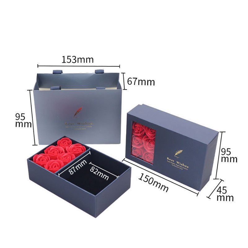 Bao Packing Box Handbag Sier Polishing Cloth Earrings